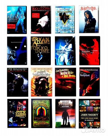 Фирменные DVD диски (музыка)