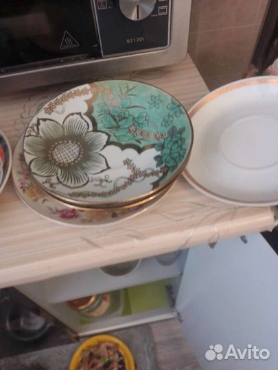 Чашки тарелочки