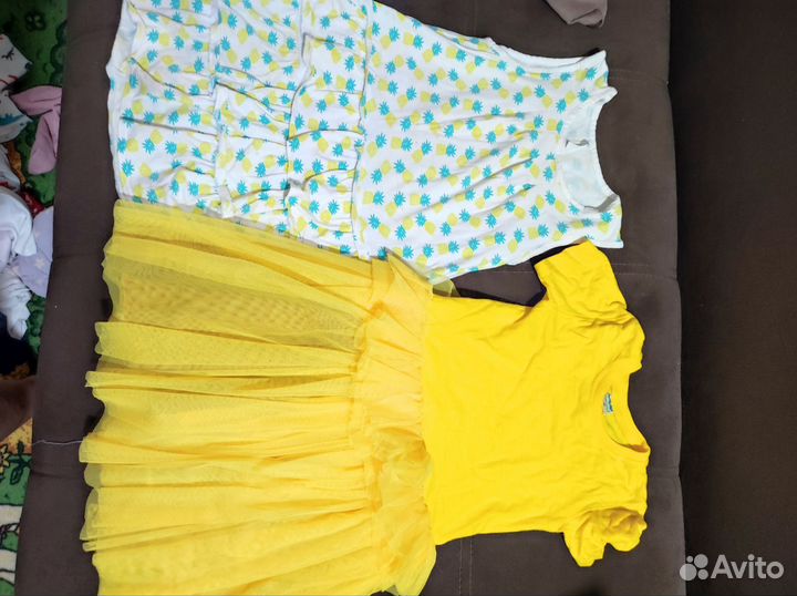 Большой пакет одежды и обуви на девочку