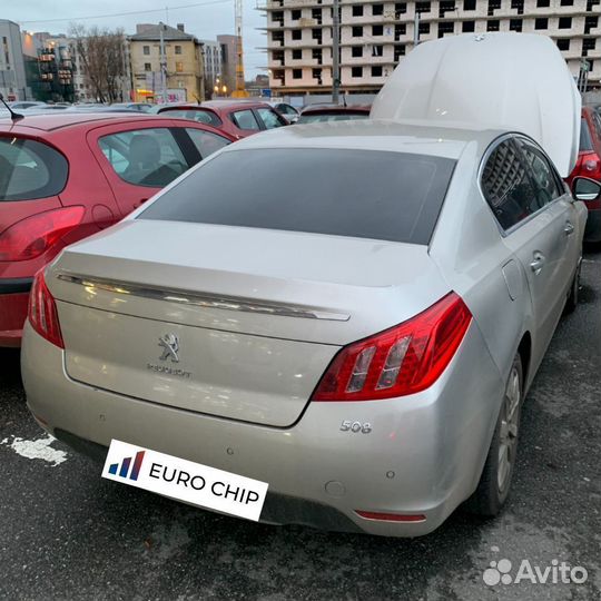 Отключение егр Peugeot 3008 2016-2020, заглушка