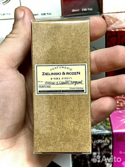 Zielinski rozen vetiver lemon bergamot