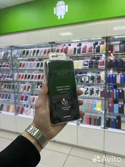 Чехол книга Samsung A72 Оригинал