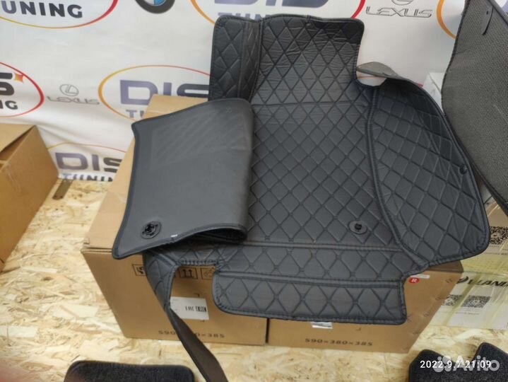 Ковры салона 3d lexus 570 land cruiser 200