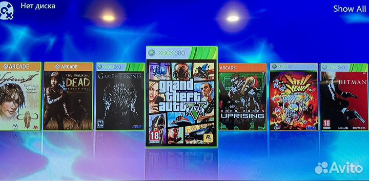 Xbox 360 Elite 80 Игр Прошитый FreeBoot