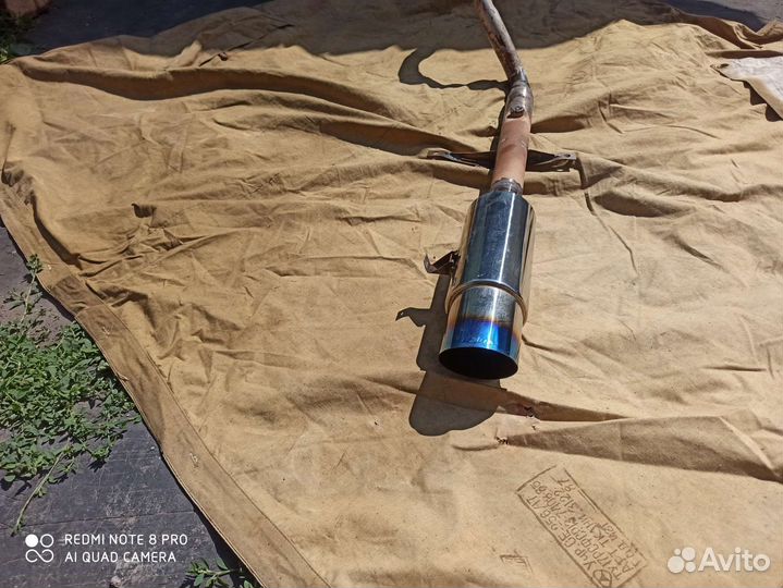 Глушитель прямоточный Ваз 2107,05,06