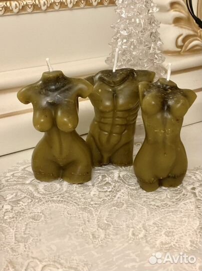 Магические свечи Тело с травами для чистки тела