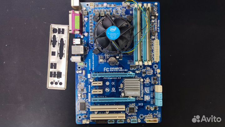 Комплект 1155 на i3-2120 +8GB DDR3