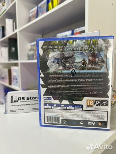 Новый диск Horizon forbidden west ps4