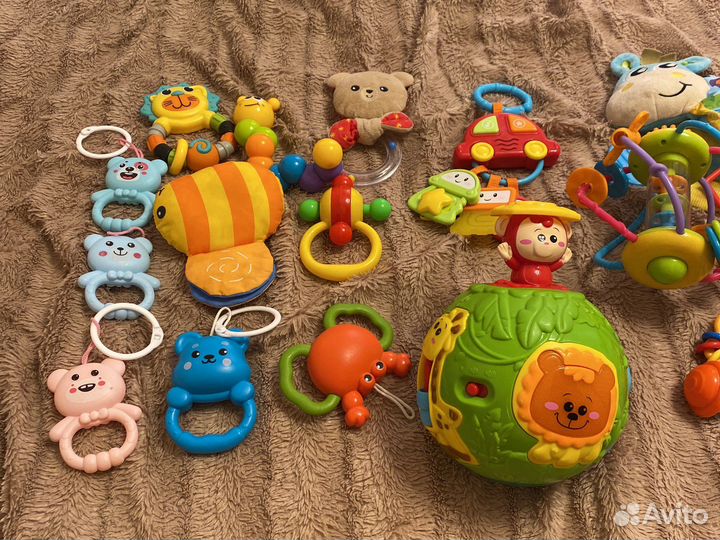 Бизикуб, игрушки, погремушки пакетом