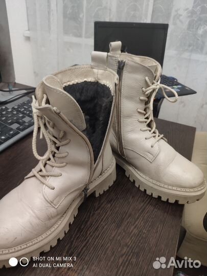 Ботинки женские кожаные зимние 37 р