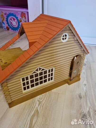 Sylvanian families дом с мебелью
