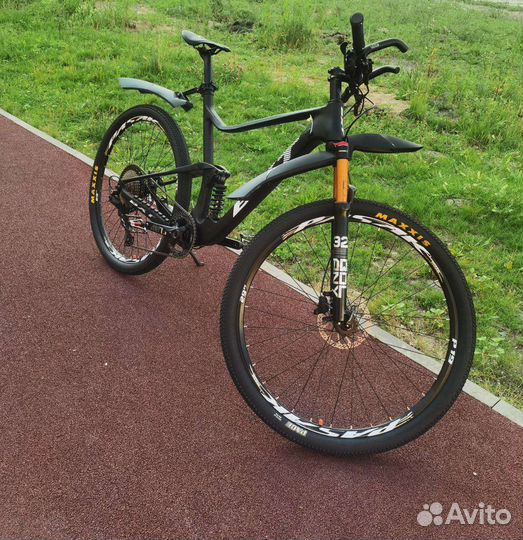 Новый Карбоновый двухподвес