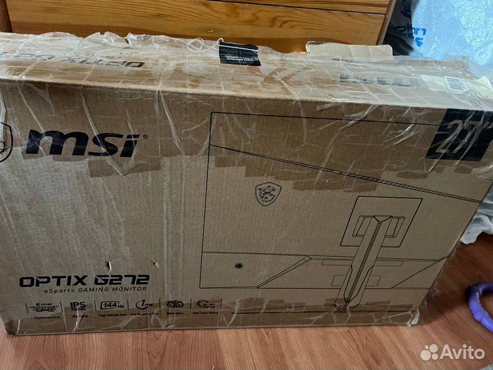 Игровой пк с монитором MSI 27 144гц GTX1650 4GB