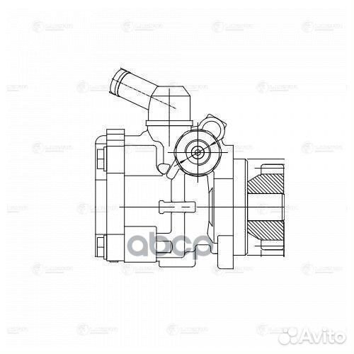 Насос гур для а/м Toyota Land Cruiser 200 (07)