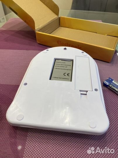 Весы кухонные новые