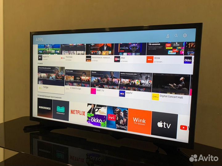 Телевизор Samsung 32 дюйма SMART TV Tizen OS FHD
