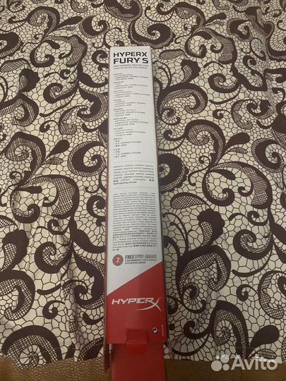 Коврик HyperX Fury S Speed Edition Pro L 450x400