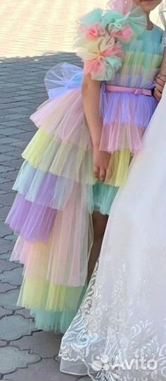 Платье на выпускной в детский сад 128