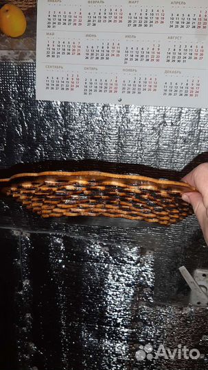 Деревянная тарелочка