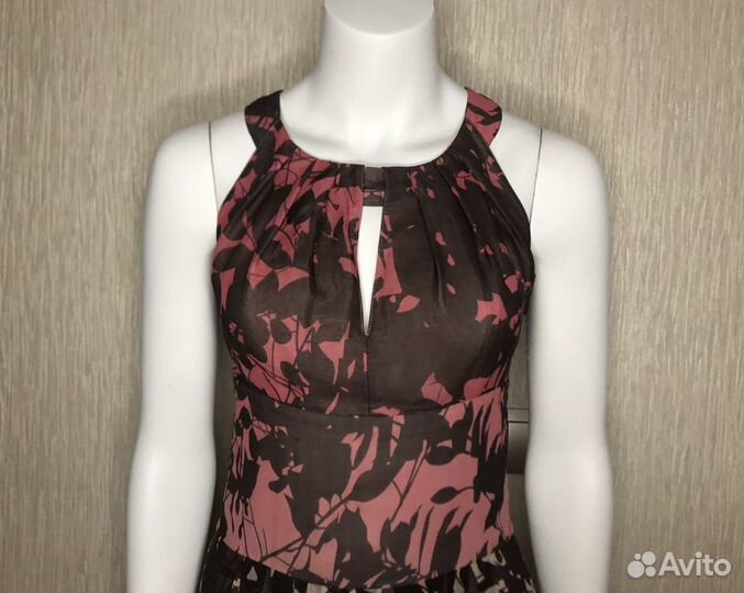 Платье шелковое