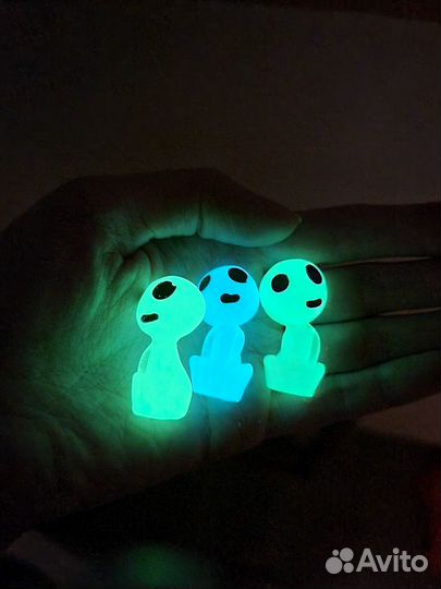 Светящиеся миниатюрные ландшафтные фигурки