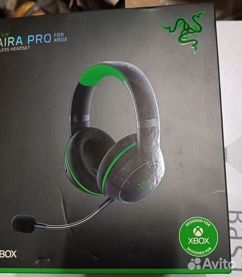 Коробка от наушников+микрофон Kaira pro for x box