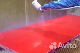 Покраска фасадов Мдф