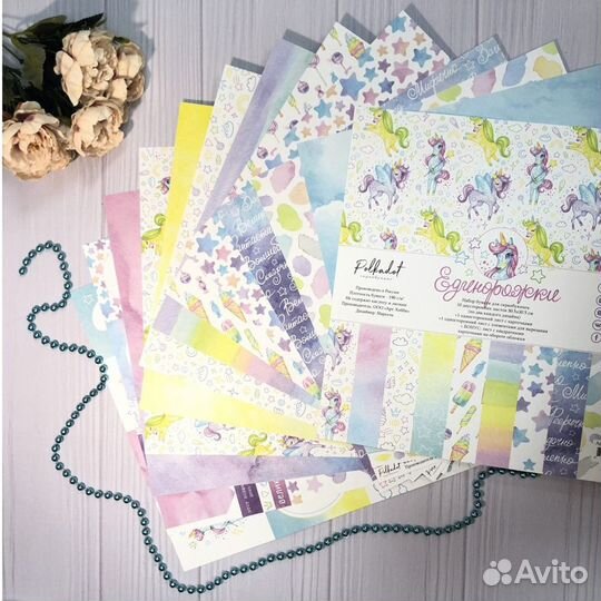 Набор бумаги для скрапбукинга
