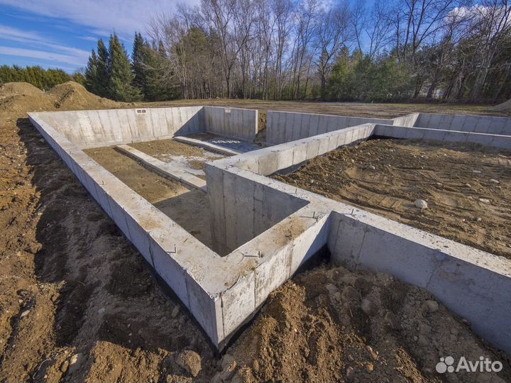 Установка Фундамента