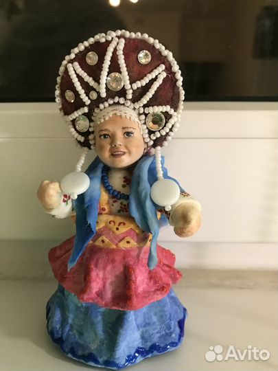 Ватные елочные игрушки