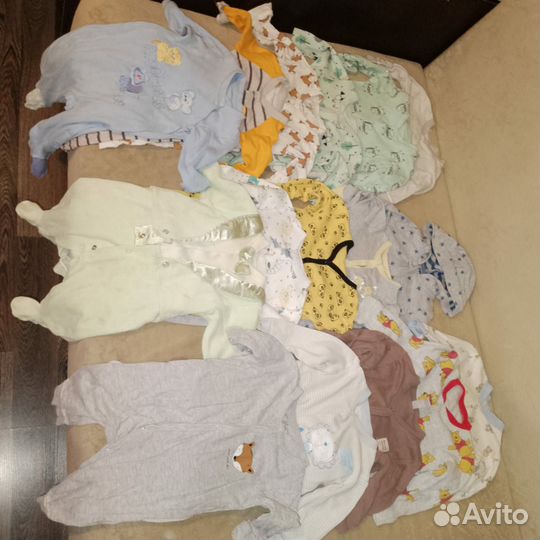 Детские вещи на мальчика от 0 до 12 месяцев