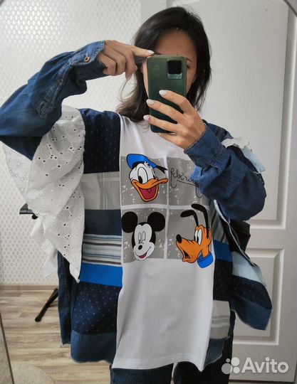 Рубашка пэчворк