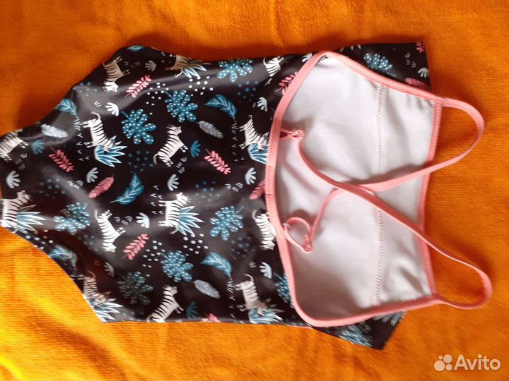 Купальник для девочки + шапочка