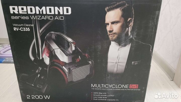 Пылесос redmond RV-C 335