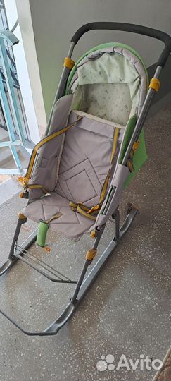 Детские санки коляска