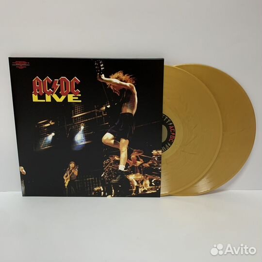 AC/DC - Live 1992 (2LP) gold vinyl