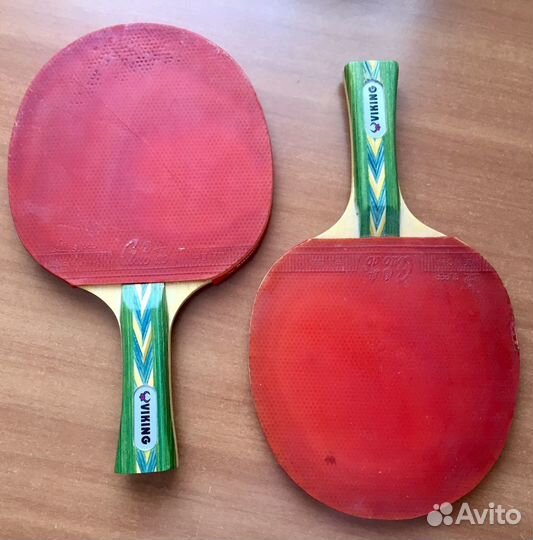 Ракетки для настольного тенниса СССР и Викинг