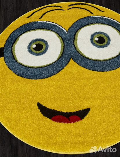 Ковер Merinos Smile NC13 yellow Круг