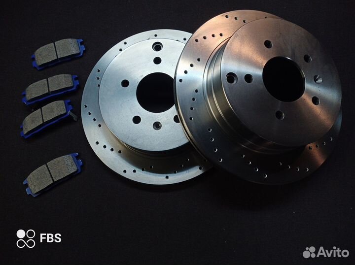 Задние тормозные диски opel antara + керамика