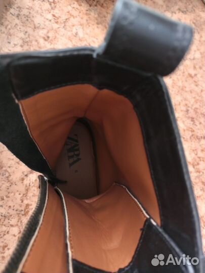 Сапоги женские берцы zara