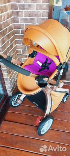 Коляска 2в1 HOT MOM