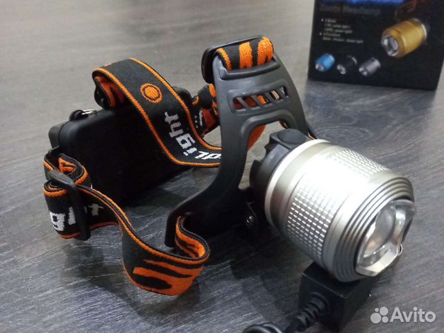 Светодиодный налобный аккумуляторный фонарь