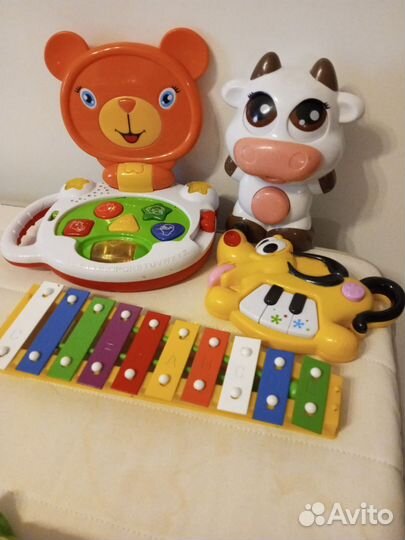 Музыкальные игрушки пакетом