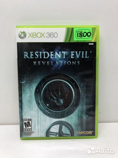 Диск Resident evil revelations для Xbox 360