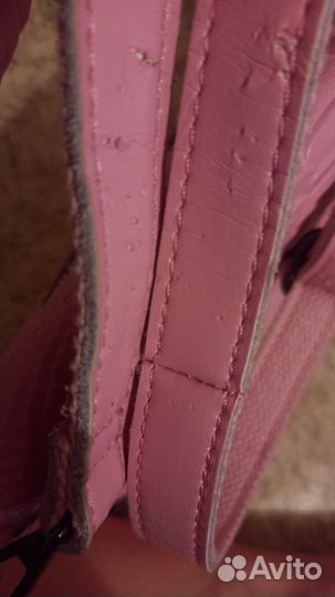 Сумка под рептилию розовая кожа