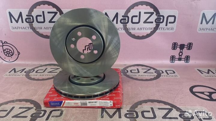 Диск тормозной передний WV Polo-Sk Rapid 2011-2022