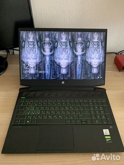 Ноутбук HP pavilion 16 GTX 1660 Ti