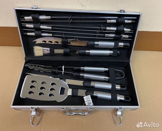Набор для барбекю в кейсе (новый)