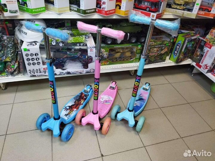 Самокат гороской, детский