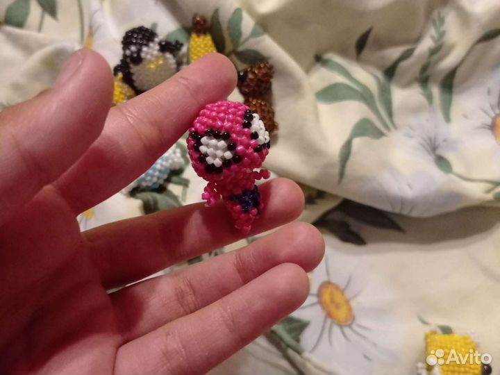 Фигурки из бисера